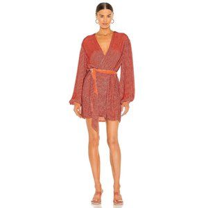 Retrofete Gabrielle Dress in Coral